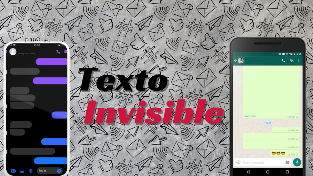 texto invisible tool