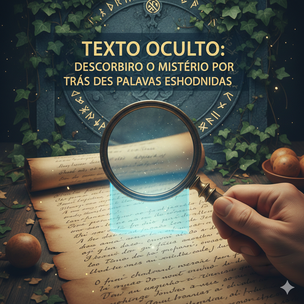 Texto Oculto: Descobrindo o Mistério por Trás das Palavras Escondidas